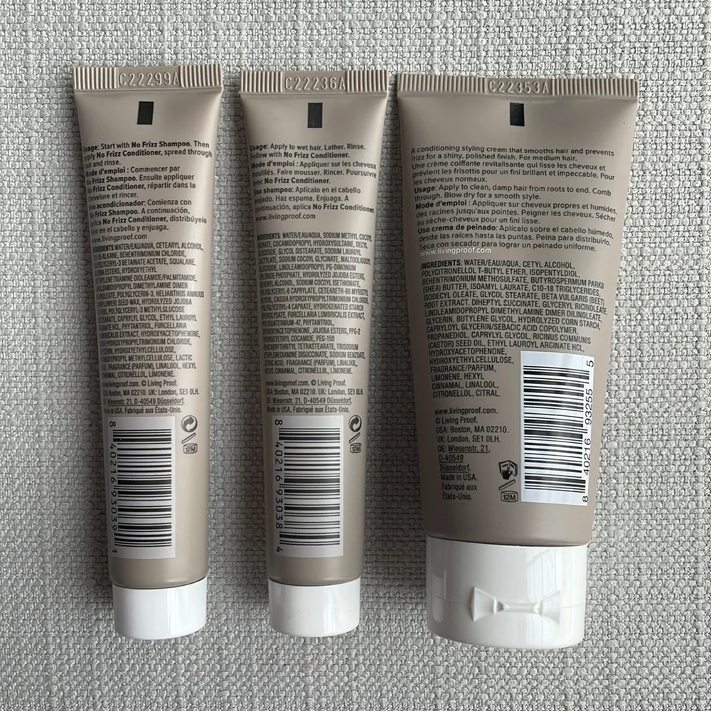 Living proof hair travel sized 8 piece bundle